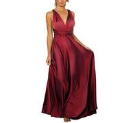 Générique Plus Size Dress catégorie Robe 2026s élégantes pour soirées Longues avec Dos et lanières Satin Crisn Effet soirée Mariage Robe 2026 féminine