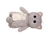 Générique Plush Animal Pencil Case, Multifunctional Plush Animal Pouch, Cartoon Cat Pen, 13.78x7.87 inches Soft Stationery Storage Bag for College, School, Adult, Teen Girl, Boy