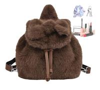 Générique Plush Backpack - Backpacks Bookbags | Bow Purse | Travel Bags School Bags | Sch0ol Bookbag For School Travel Daycare Student Christmas Shopping Parties Children Women Kids