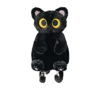 Générique Plush Backpack, Cute Cat Childrens Bookbag, 7.87x11.81x15.75 Inches Soft Storage Bag, Cartoon Schools Travel Backpacks for Boys, Girls, School, Outing and Travels