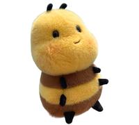 Générique Plush Bee Toy - Chubby Smiling Doll | Soft Realistic Bee Plush Doll, Cute Home & Bedroom Decoration, Cuddly Toy Gift for Kids, & Girls, Perfect for Christmas, Birthday & Holiday