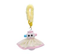 Générique Plush Bird Cage Night Light Lamp | Hanging Parrot Ambient Glow Decor | 3-Speed Dimming USB Rechargeable | 9W Battery Operated Pet Room Accessory