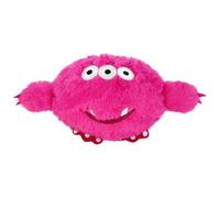 Générique Plush Bouncing Dog Toy with Squeaky Sound | Interactive Automatic Rolling Ball | 4 Styles Puffer Fish Bird Owl | Smart Pet Exercise Entertainment Device