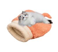 Générique Plush Cat Nest | Cat Sleeping Bag | Cat Bed House | Plush Cat Bed | Cat Bed Bag | Small Medium Large Cats Warming Pad Sack Warm Leisure Mat for Living Room Bedroom