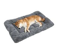 Générique Plush Dog Crate Bed - Thickened Soft Rectangular Sofa Cushion