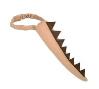 Générique Plush Dragon Tail For Kids - 3D Dinosaur Costume Prop With Adjustable Elastic Band, Lightweight Upright Animal Tail, Cute Reptile Dress Up Accessory, Rugged Party Favor | For Boys & Girls