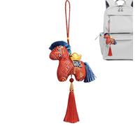 Générique Plush Horse - Adorable Soft Collectible Keepsake, Year of The Horse Theme Plush Doll | for School Travel Commuting Women Girls Students Shoulder Bag Backpack Toys