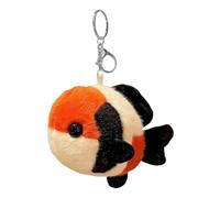 Générique Plush Keychain - Lightweight Auspicious Cute Doll | Fish Plush Bag Charm | Animal Keychains for Adults Women Girls Friends Family Handbag Backpack Daily Travel, Soft Stuffed Toy Pendant