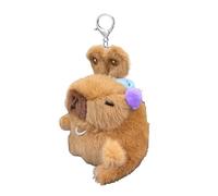 Générique Plush Keychains Pendant - Adorable Mini Doll Accessory Gift | Fabric Filled Texture with Hanging Clip Function, Bag Charm Decor Collectible Toy Style for Backpack Purse Zipper Daily Carry