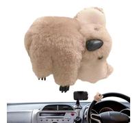Générique Plush Koala Car Decor - Soft Plush Stuffed Animal | Cute Koala Dashboard Ornament, Car Interior Display Decoration, Backpack Bag Charm, Console Figurine | Cars Decoration Use