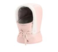 Générique Plush-Lined Thickened Thermal Hat with Face Mask for Men and Women, Windproof Fleece Balaclava Ski Winter Hooded Scarf for Cold Weather Camping and Outdoor Activities
