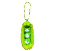 Générique Plush Pea Frog - Cute Soft Toy, Car Interior Ornaments, Bag Pendants Decorative Relaxing Toys | Boys Girls Kids Fans Collectible Gift Accessory, Vehicle Hanging Decoration Ornament