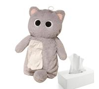Générique Plush Pencil Case - Animal Cartoon Pouch for Stationery Storage with Soft Fabric Zip Closure | Multifunctional Lightweight Organizer for School College Office Desk Travel Accessories