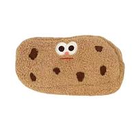 Générique Plush Pencil Case, School Pen Pouch, Fun and Adorable Cookie Design Large Capacity Stationery Storage Bag for Students, Artists, Children, 8.27x5.12 inches