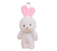 Générique Plush Rabbit Keychain - Charming Spring Stuffed Animal Pendant | Comfortable Plush Bunny Purse Charm, Luggage & Travel Gear For Boys Girls Youth Teens Men Women Family Friends Classmates