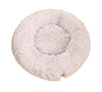 Générique Plush Round Pet Bed, Cuddler Dog Bed, Calming Pet Bed, Plush Cushion Bed, Small Dog and Cat Bed, Soft Pet Bed for Kittens, Cozy Pet Bed That Promotes Restful Sleep and Relaxation