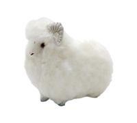 Générique Plush Sheep - Soft Realistic Lamb Toy | Cute Decorative Sheep Plush for Home Décor, Dorms, Bedrooms, Living Rooms, Offices, and Windowsills; Soft Lamb Doll Perfect Indoor Spaces