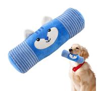 Générique Plush Squeaky Dog Toys, Interactive Chew Pillow, 9.84x3.15x3.15in Stuffed Animal Design, Cylindrical Shape Squeakers, Portable Soft Texture for Enrichment Playtime, Chewer, Indoor