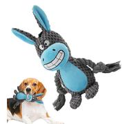 Générique Plush Squeaky Toy, Bite-Resistant Dog Chew, Interactive Animal Shape, Soft Design, Engaging Sound Various Styles for, Training, and Entertainment,3.94x2.36x9.45 inches