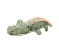 Générique Plush Toy, Dog Chew, Pet Crocodile, 14.57x6.3x2.76 inches, Bite-Resistant Fabric, Squeaky Stuffed Animal, Durable Teething Toy, Interactive Chew for Aggressive Dogs and Puppies