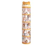 Générique Plush Toy Storage - Large Capacity Clear Vertical Container with Wheels, 70.08x10.63x10.63 Inch Stuffed Animal Organizer for Kids Room, Sturdy Room Decor Tube for Playroom and Nursery