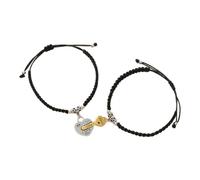 Générique Plusieurs Bracelet Bracelet Pour En Anneaux His And Hers Adjustable 8 Love Heart Bracelet Jewelry En Mm Valentin Bracelet (E, A)