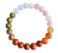 Générique Plusieurs Mm Bracelet Anneaux Bracelet Design Highlights Individual Charm Pour Poignet De Couleurs Inoxydable Anneaux (Orange, One Size)