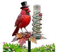 Générique Pluviomètre de Cour Extérieure | Indicateur de Pluie à Lecture Facile, Design Oiseau - Jauges De Pluie | pour Cour Jardin Pelouse Terrasse Trottoir et