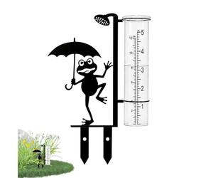 Générique Pluviomètre de Jardin Métal Mignon Tout Temps Et Antigel