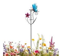 Générique Pluviomètre Extérieur Décoration pour Jardin,Design Papillon Décoration Extérieure Précis | Pluviomètres de Jardin précis,pour Ferme Clôture Terrasse Cour Pelouse Extérieur