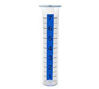Générique Pluviomètre extérieur - Moniteur Clair à Grands Chiffres | Pluviomètre Facile à Lire de 8 Pouces avec Tube Transparent pour Jardin, Ferme, Patio, pelouse, Serre, Balcon, Paysage