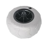Générique Pneu de Rechange Gonflable pour Chariot de Plage, Accessoire pour Pneus de Sable, Matériau PVC, Roulement Silencieux pour Chariots de Plage, Diamètre du Trou : 8.5 Mm