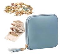 Générique Pochette À Bijoux De Rangement Doux Multicouche Pour Colliers