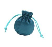 Générique Pochette à Bijoux, Sac à Cordon, Organisateur, Sac Cadeau en Velours, Bleu 6.5x8.5cm