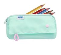Générique Pochette À Crayons | Organisateur Imperméable Esthétique À Fermeture Éclair | Pochette à Stylos Grande Capacité,pour Usage Scolaire Maquillage Artistique Voyage Salle de Classe Femmes