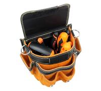 Générique Pochette À Outils De Ceinture | Support De Taille Imperméable | avec Bretelle Poches Multiples Pochette À Outils De Hanche Détachable,Construction, Électrique, Réparation, Jardin,