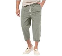 Générique Pochette Carte Bancaire Pantalon Droit Ample pour Homme Pantalon décontracté d'été Pantalon Respirant pour Homme Pantalon Neuf pour Homme Portefeuille Carbone (Green, L)