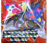 Generique - Pochette cotillons Multicolores 10 Personnes
