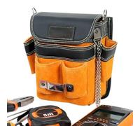 Générique Pochette De Ceinture À Outils,Support De Taille Imperméable | avec Bretelle Poches Multiples Pochette À Outils De Hanche Détachable | Construction, Électrique, Réparation, Jardin,