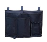Générique Pochette de Rangement Design Moderne Minimaliste Multipoches en 600d PU Coutures Renforcées pour Chevet pour pour Lit Superposé ou Fauteuil Roulant