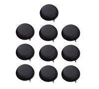Générique Pochette de Rangement pour écouteurs, Boîtier d'écouteurs Compact et Robuste, Lot de 10 Pièces, Ronde en PU, Anti-Pression, Facile à Transporter, pour Voyage et Usage Quotidien