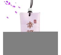 Générique Pochette de sel spirituelle, pochette de sel spirituelle bouddhiste - Collier bouddhiste | Talisman chinois classique et collier pour l'espoir et la protection