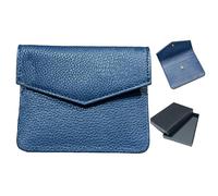 Générique Pochette Enveloppe pour Billets et Cartes,Format Compact avec Fermeture Pression Invisible,Étui Minimaliste pour Cadeau de Mariage,Cérémonie,Fête,10,5 × 9 cm,Bleu Roi
