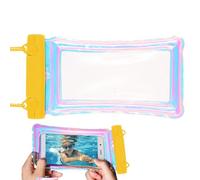 Générique Pochette Étanche pour Téléphone | Étui sous-Réutilisable avec Lanière,Accessoire Plage Portable, Poche de Plongée Tactile Universelle