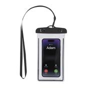 Générique Pochette Étanche Smartphone PVC Universelle Jusqu’à 6,7” - Écran Tactile - Fermeture Sécurisée à Levier - Protection Eau Sable Poussière - Cordon + Mousqueton - Plage Piscine Bateau