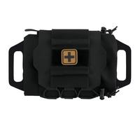 Générique Pochette Militaire Tactique à déploiement Rapide, Trousse de Premiers Secours, Sac de Survie en Plein air, Sac d'urgence, Sac médical, Camping (Noir)