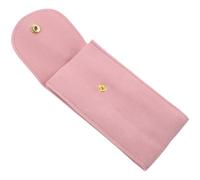 Générique Pochette Montre en Tissu Pelucheux Bouton-Pression, Étui de Voyage Portable et Épais pour Montre Mécanique, Anti-Rayures Voyage