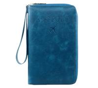 Générique Pochette Passeport,Protege Passeport mit RFID-Blocker,Protege et Etiquette Valise Set, Porte Passeport,Essentiels de Voyage,Protège Passeport avec RFID Protection Passeport Etui (E)