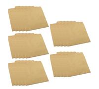 Générique Pochette pour CD en Papier Kraft 25 Pièces, Résistance à L'usure et Multi-fonction, Rangement et Transport de CD