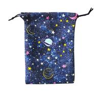 Générique Pochette Tarot À Cordon,Pochette de Voyage Pour Bijoux Sac de Rangement - Sac Doux Pour Dés Bijoux et Cartes Oracle Pour Amateurs de Magie et Psychologie